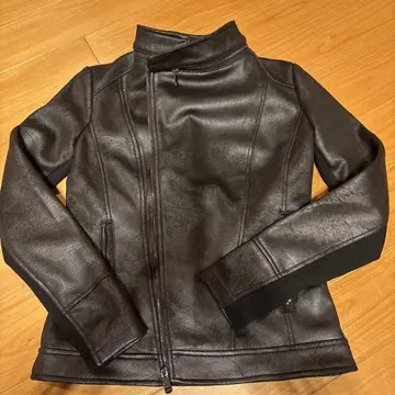 Desigual 가죽 자켓 블랙