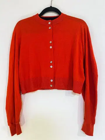 엔폴드 ROUND CARDIGAN (색상:RED)