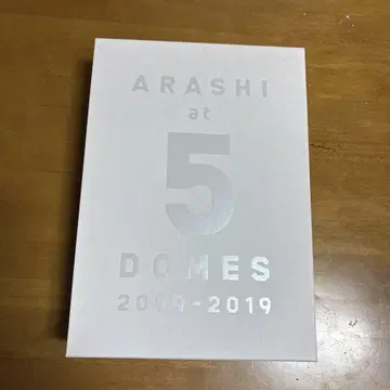 ARASHI 5돔 팜플렛 2009-2019 미사용