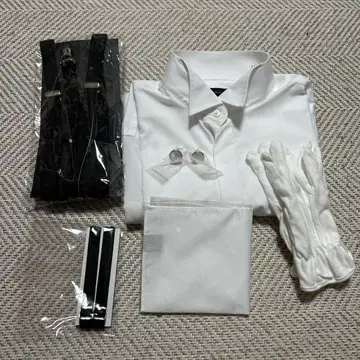 남성용 턱시도 잡화 6종 세트