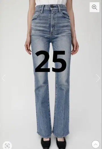 MOUSSY MVS 플레어 데님 25인치 미사모 데님