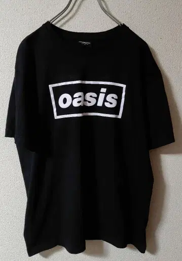 oasis 블랙 티셔츠 L 사이즈
