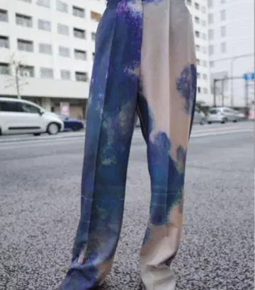 AMERI THE MET SCENERY PANTS 아메리빈티지 팬츠
