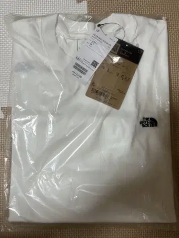 THE NORTH FACE 긴팔 티셔츠 M 화이트