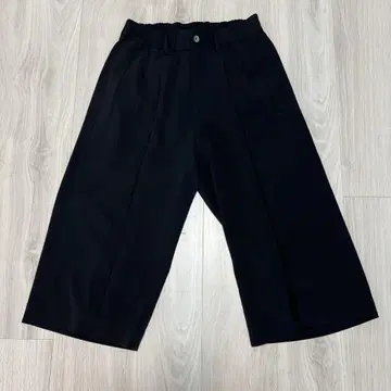 UNITED TOKYO 크롭 기장 와이드 팬츠 S