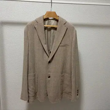 무인양품 Labo 린넨 혼방 울 자켓