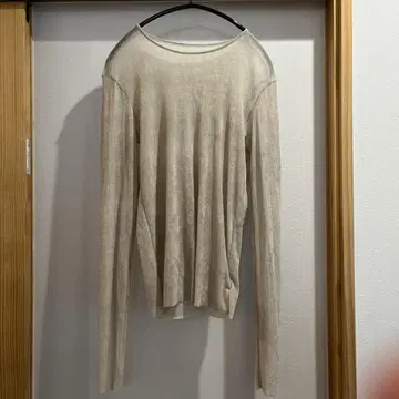 plage 플로키 메쉬 롱 T