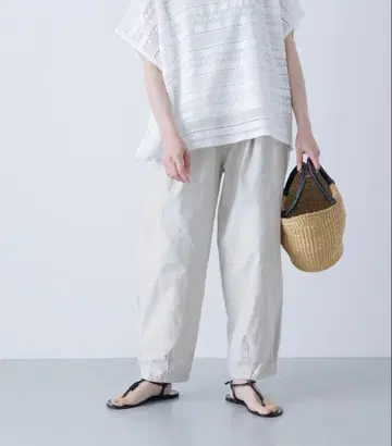 GREGE 택 포함 새상품 카구레 컬러 코쿤 팬츠 어반 리서치 도어스