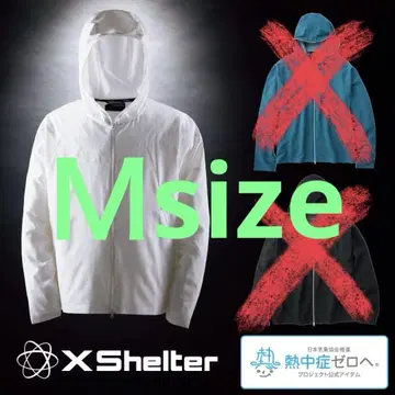워크맨 X Shelter 더위 후디 화이트