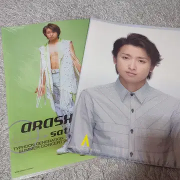 ARASHI 클리어 파일 세트 덤 포함