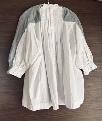 사카이 Cotton Knit Pullover 니트 셔츠