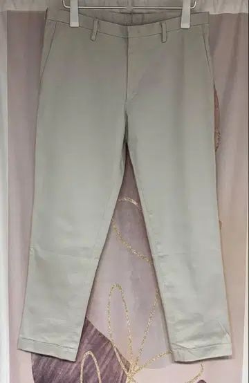 폴스미스 코튼 스트레치 앵클 컷 팬츠 그레이지