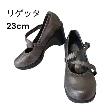 리게타 글래머러스 하이힐 크로스 벨트 펌프스 23cm