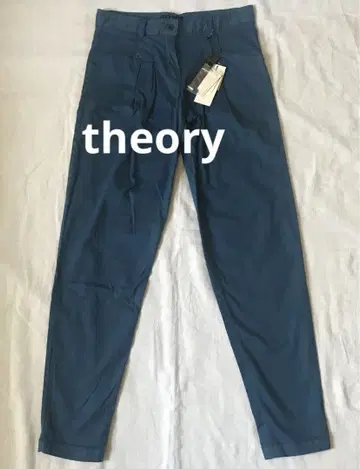 미사용 새상품 theory 띠어리 짙은 블루