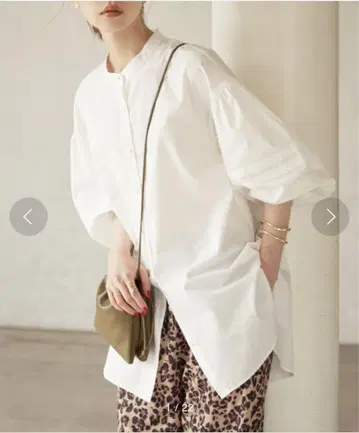 SLOBE IENA 볼륨 슬리브 디자인 블라우스