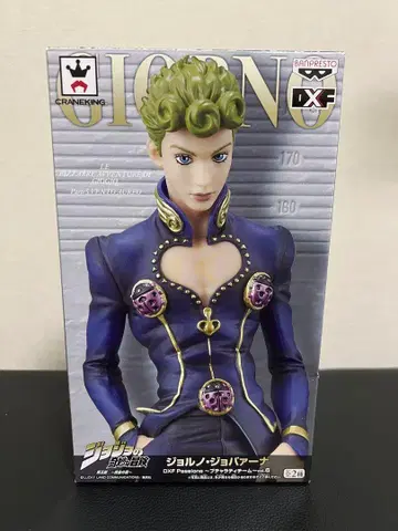 죠죠의 기묘한 모험 제5부 DXF 피규어 죠르노 죠바나 미사용품