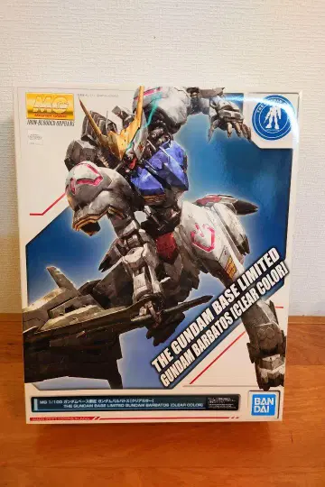 MG 1/100 건담 베이스 한정판 건담 발바토스 클리어 컬러 미조립