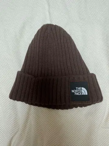 THE NORTH FACE 브라운 니트 모자