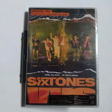 SixTONES LIVE IN TOKYO DOME DVD