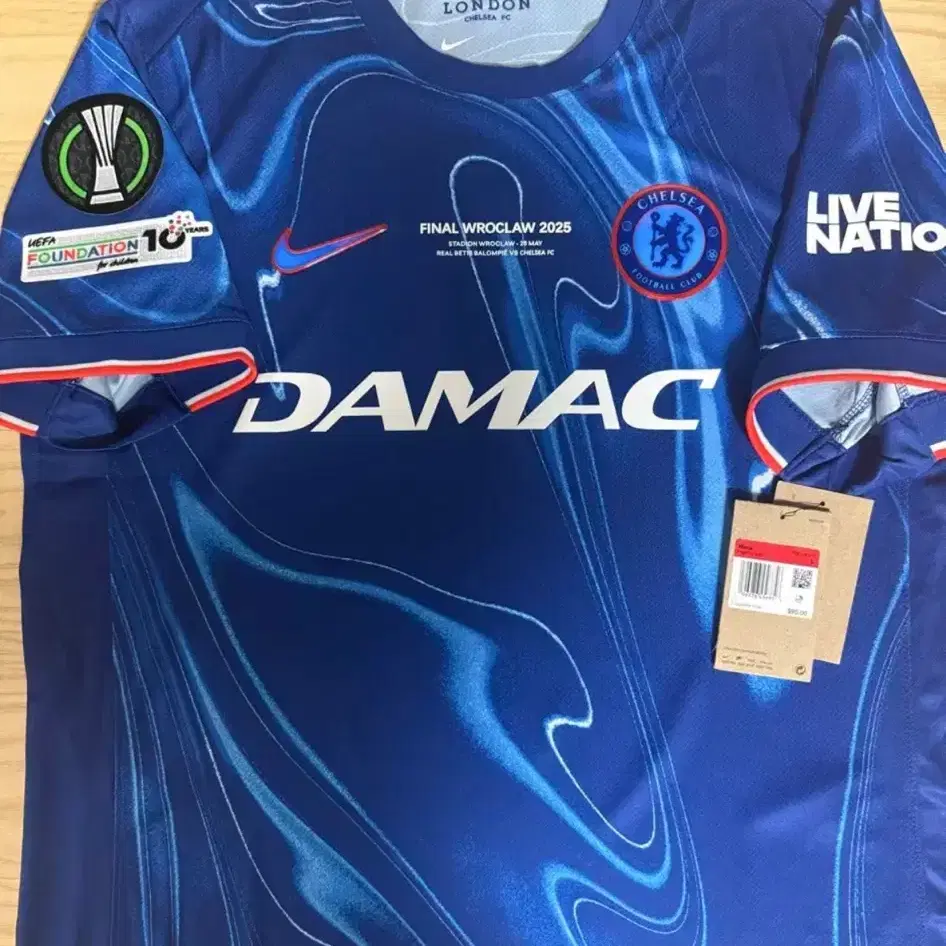 Chelsea 24-25 Conference League Final Enso (Enjo) Jersey on