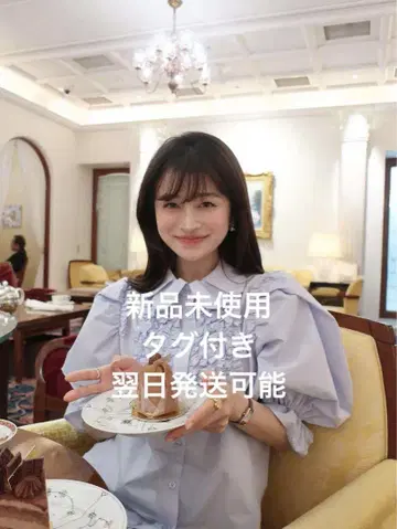 택 포함 bibiy CORA PUFF BLOUSE