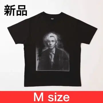 후지이 카제 Fujii Kaze Black T-shirt M 사이즈