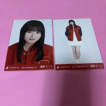 노기자카46 엔도 사쿠라 브로마이드 바시티 자켓 세미 컴프