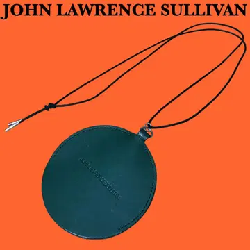 JOHN LAWRENCE SULLIVAN 가죽 키 케이스 목걸이 소가죽