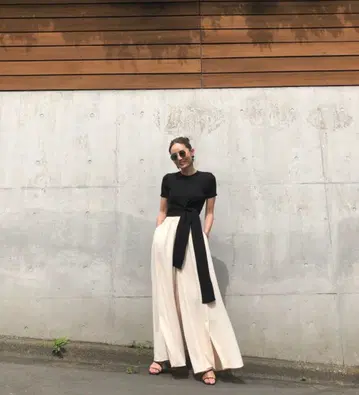 Tack Slit Wide Pants 안감 있음!