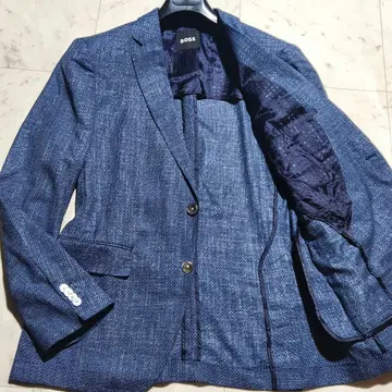 HUGO BOSS 현행 택 바르베라 원단 테일러드 자켓 XL 상당