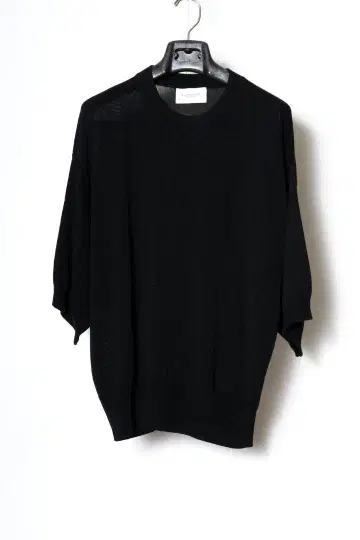 RAINMAKER CREW-NECK S/S SWEATER 블랙 사이즈 4