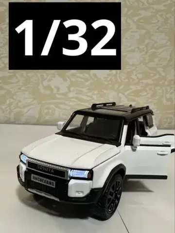 도요타 TOYOTA 랜드크루저 화이트 미니카 1/32 다이캐스트