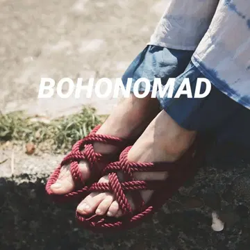 BOHONOMAD 보호노마드 FREEDA 에스닉 샌들 로프 엮기