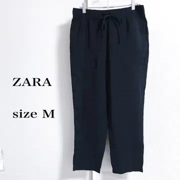 ZARA 자라 블랙 허리 밴딩 팬츠 사이즈 M