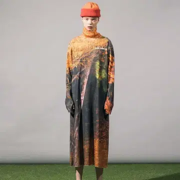 NON TOKYO RIB HI-NECK ONE-PIECE 원피스