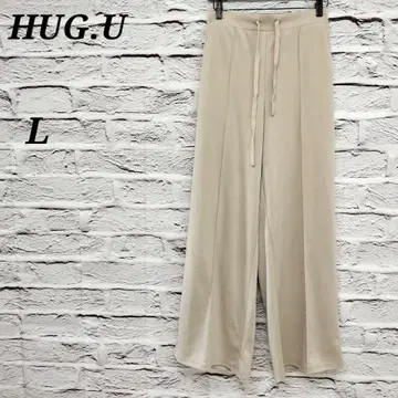 R5226 Hug You [L] 이지 팬츠 와이드 팬츠 베이지
