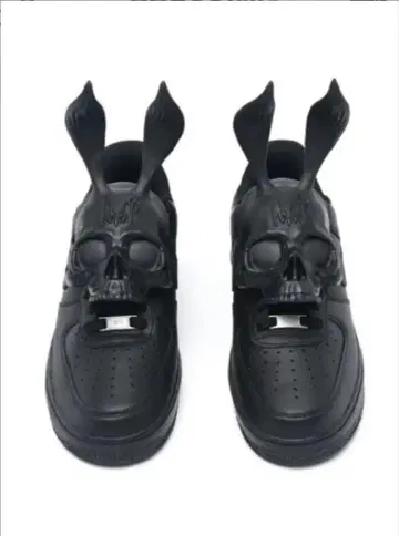 BBIMP] BUNNY SKULL LACE 토끼 해골 장식 신발 액세서리