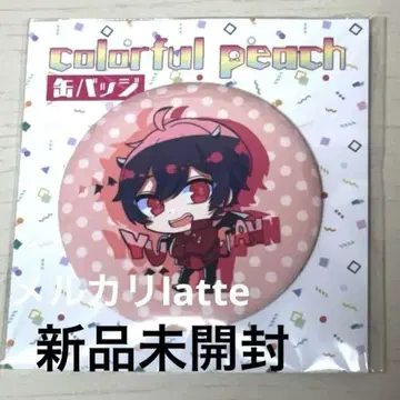 컬러풀 피치 유안군 초기 비쥬 캔뱃지 기본