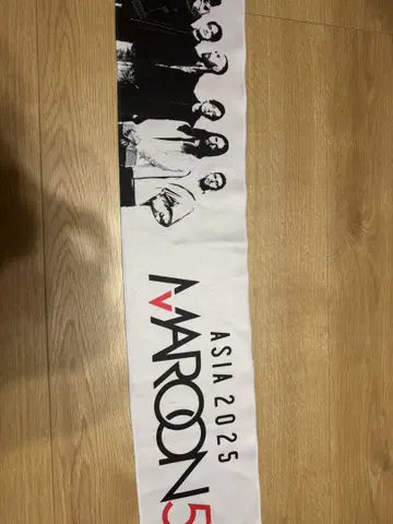 Maroon 5 Asia 2025 타월