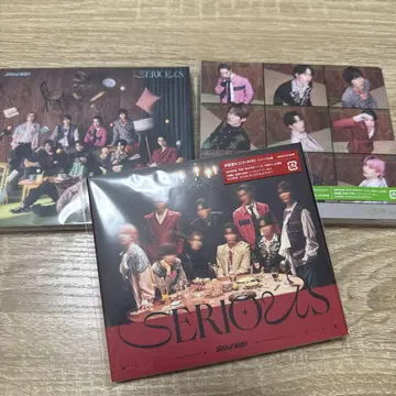 SnowMan SERIOUS 3 형태 세트