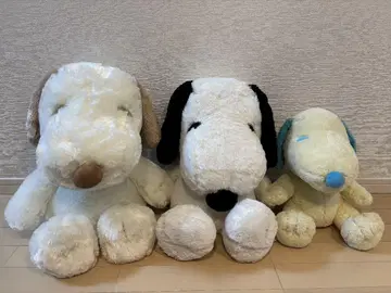 스누피 봉제 인형 3종 세트