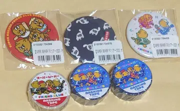 SUPER BEAVER 친구회 마스킹 테이프 캔뱃지 묶음 판매