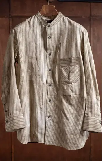 ziggy chen 25ss Classic Stripe 셔츠