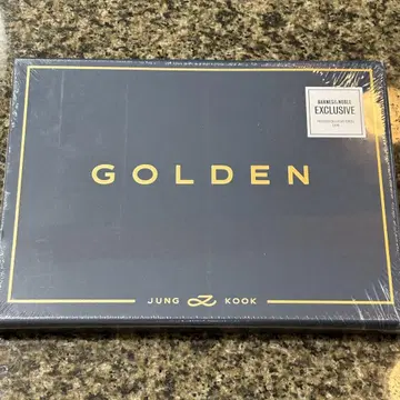정국 GOLDEN B&N exclusive US 한정판 미개봉 새상품