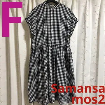Samansa Mos2 사만사 모스모스 빅 사이즈 셔츠 원피스 면