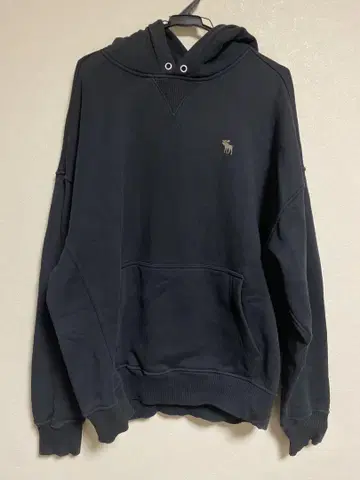 Abercrombie & Fitch 오버 사이즈 후디 L 블랙