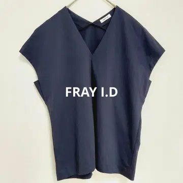 새상품급 FRAY I.D 스키퍼 프렌치 슬리브 풀오버 네이비