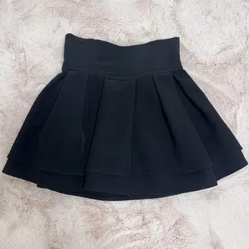 미셸 마카롱 슬림 레그 스커트 S 블랙