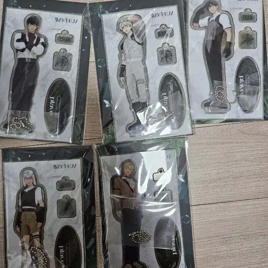[未開封新品] [5人セット] Plave w4l アクリル スタンド ５種 未開封新品] PLAVE W4L アクリル スタンド 5点 セット 5人