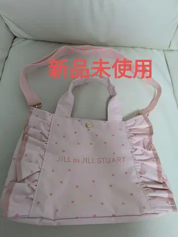 질 바이 질 스튜어트 하트 프릴 백 핑크 부록